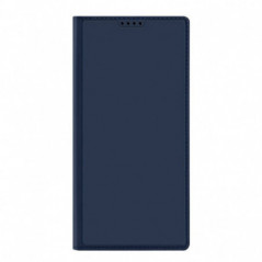 Kryt Dux Ducis Leather na Samsung Galaxy S23 Ultra 5G Modrý