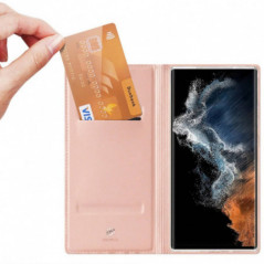Kryt Dux Ducis Leather na Samsung Galaxy S23 Ultra 5G