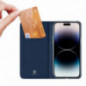 Kryt Dux Ducis Leather na Apple iPhone 15 Modrý