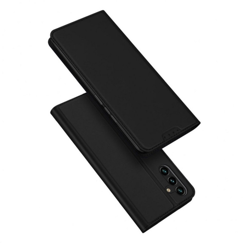 Kryt Dux Ducis Leather na Samsung Galaxy A14 5G Čierny