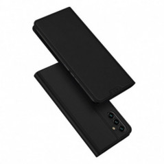 Kryt Dux Ducis Leather na Samsung Galaxy A14 5G Čierny