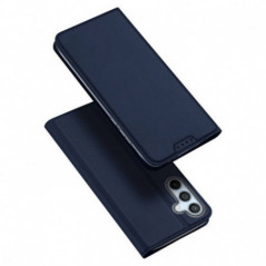 Kryt Dux Ducis Leather na Samsung Galaxy A54 Modrý