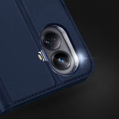 Kryt Dux Ducis Leather na Samsung Galaxy A54 Modrý