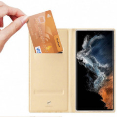 Kryt Dux Ducis Leather na Samsung Galaxy S23 Ultra 5G
