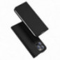 Kryt Dux Ducis Leather na Apple iPhone 14 Pro Čierny