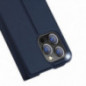 Kryt Dux Ducis Leather na Apple iPhone 14 Pro Modrý