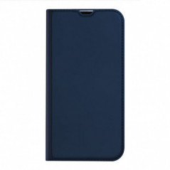 Kryt Dux Ducis Leather na Apple iPhone 14 Pro Modrý