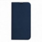 Kryt Dux Ducis Leather na Apple iPhone 14 Pro Modrý