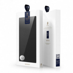 Kryt Dux Ducis Leather na Apple iPhone 15 Pro Čierny