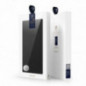 Kryt Dux Ducis Leather na Apple iPhone 15 Pro Čierny