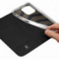 Kryt Dux Ducis Leather na Apple iPhone 15 Pro Čierny