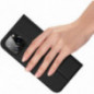 Kryt Dux Ducis Leather na Apple iPhone 15 Pro Čierny