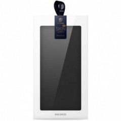 Kryt Dux Ducis Leather na Apple iPhone 15 Pro Čierny