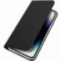 Kryt Dux Ducis Leather na Apple iPhone 15 Pro Čierny