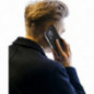 Kryt Dux Ducis Leather na Apple iPhone 15 Pro Čierny