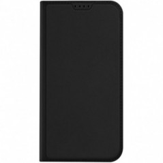 Kryt Dux Ducis Leather na Apple iPhone 15 Pro Čierny