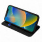 Kryt Dux Ducis Leather na Apple iPhone 13 Čierny