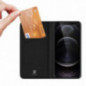 Kryt Dux Ducis Leather na Apple iPhone 13 Pro Čierny