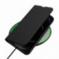 Kryt Dux Ducis Leather na Apple iPhone 13 Pro Čierny