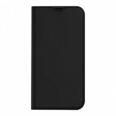 Kryt Dux Ducis Leather na Apple iPhone 13 Pro Max Čierny