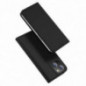 Kryt Dux Ducis Leather na Apple iPhone 15 Čierny
