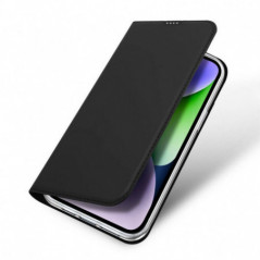 Kryt Dux Ducis Leather na Apple iPhone 15 Čierny