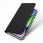 Kryt Dux Ducis Leather na Apple iPhone 15 Čierny