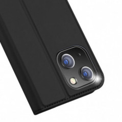 Kryt Dux Ducis Leather na Apple iPhone 15 Čierny