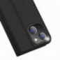 Kryt Dux Ducis Leather na Apple iPhone 15 Čierny
