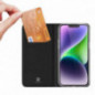 Kryt Dux Ducis Leather na Apple iPhone 15 Čierny