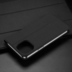 Kryt Dux Ducis Leather na Apple iPhone 15 Čierny