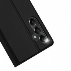 Kryt Dux Ducis Leather na Samsung Galaxy A05s Čierny
