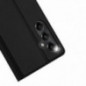 Kryt Dux Ducis Leather na Samsung Galaxy A05s Čierny