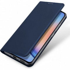 Kryt Dux Ducis Leather na Samsung Galaxy A35 Modrý