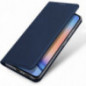 Kryt Dux Ducis Leather na Samsung Galaxy A35 Modrý