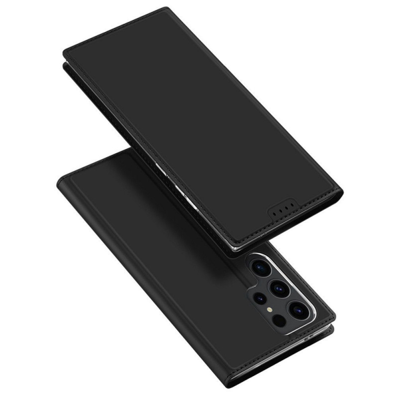 Kryt Dux Ducis Leather na Samsung Galaxy S24 PLUS Čierny