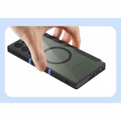 Kryt Dux Ducis Leather na Samsung Galaxy S24 PLUS Čierny