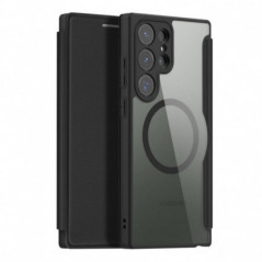 Kryt Dux Ducis Leather na Samsung Galaxy S24 PLUS Čierny