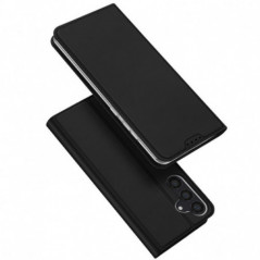 Kryt Dux Ducis Leather na Samsung Galaxy S24 Čierny