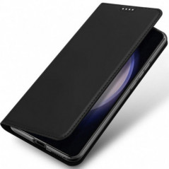 Kryt Dux Ducis Leather na Samsung Galaxy S24 Čierny