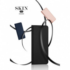 Kryt Dux Ducis Leather na Samsung Galaxy S24 Čierny