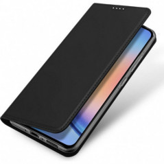 Kryt Dux Ducis Leather na Samsung Galaxy A35 Čierny