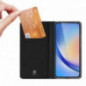 Kryt Dux Ducis Leather na Samsung Galaxy A35 Čierny