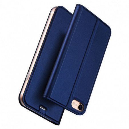 Kryt Dux Ducis Leather na Samsung Galaxy A25 5G Modrý