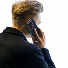 Kryt Dux Ducis Leather na XIAOMI Redmi Note 13 Pro 5G Modrý