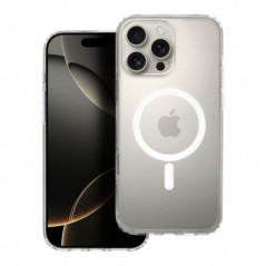 Kryt Clear Mag Cover na Apple iPhone 16 Pro Max MagSAFE  Transparentný