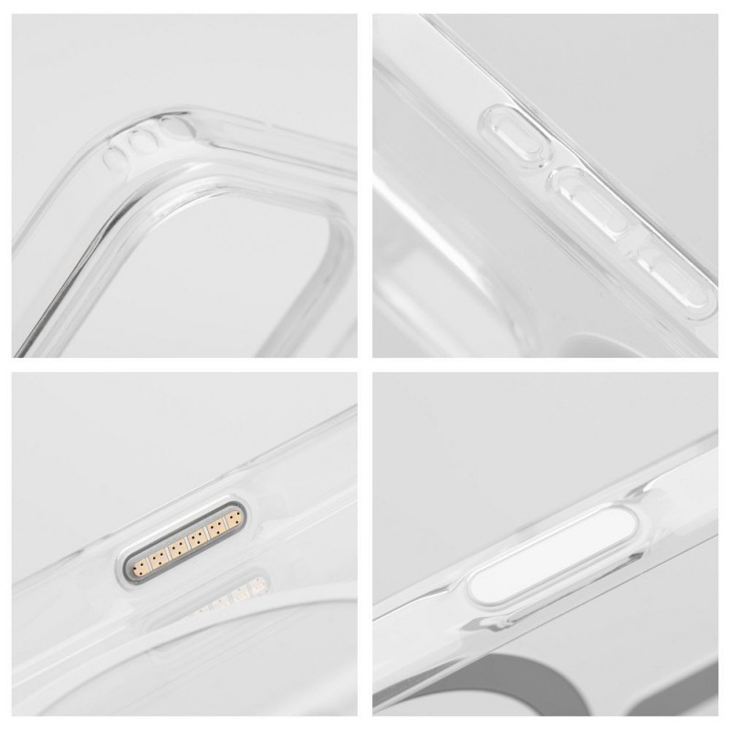 Kryt Clear Mag Cover na Apple iPhone 16 Pro MagSAFE  Transparentný