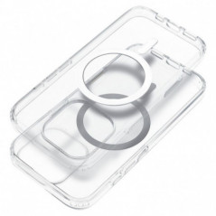 Kryt Clear Mag Cover na Apple iPhone 16 Pro MagSAFE  Transparentný