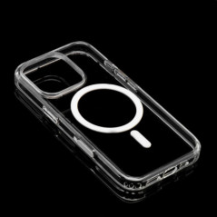 Kryt Clear Mag Cover na Apple iPhone 16 Pro MagSAFE  Transparentný