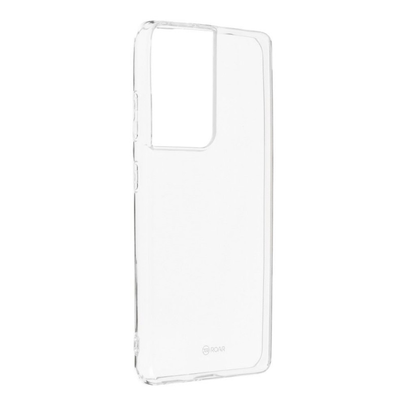 Kryt Roar Jelly Case na Samsung Galaxy S21 Ultra 5G Transparentný